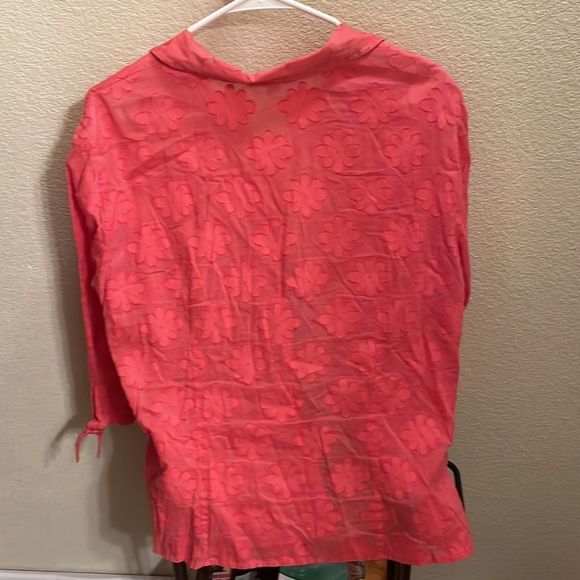 JM Collection button up blouse size 16. - Picture 3 of 4